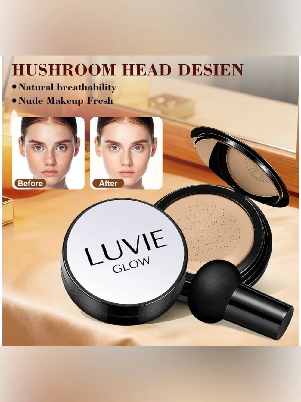NEW Luvie Glow Blur Cushion